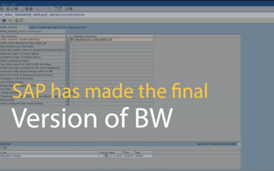 Get started on your BW/4HANA journey