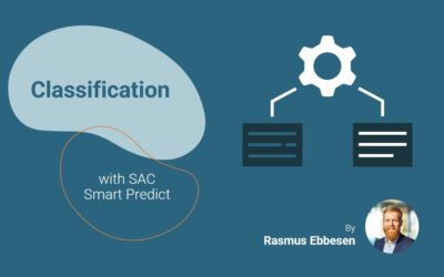 Classification with SAC Smart predict