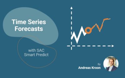 Understanding time series forecast with smart predict